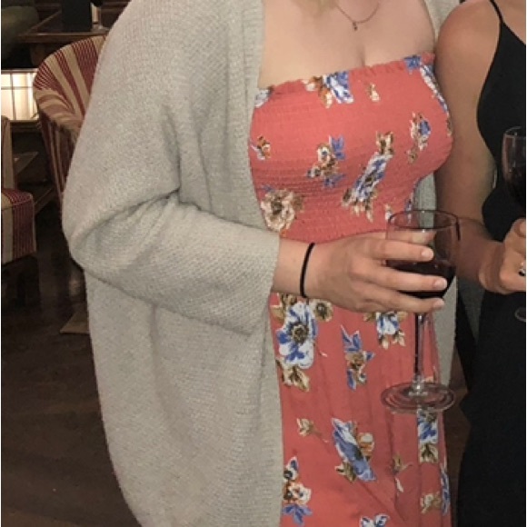 Lost + Wander long pant, strapless romper. Size Large. - Picture 1 of 5